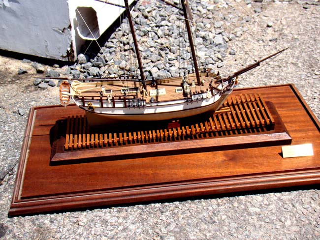 A model of the colonial schooner "Sultana" built in Boston in 1767 carrying 8 guns — image 4